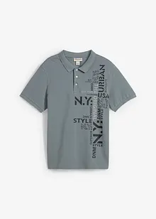 Polo tričko z piké z čisté bavlny, Slim Fit, krátký rukáv, bonprix