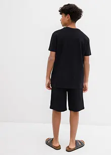 Tričko a krátké kalhoty (2dílná souprava), organická bavlna, bonprix