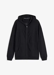 Průhledná sportovní bunda ze síťoviny, oversize, bonprix