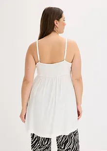 Dlouhá halenka ze splývavé viskózy, bonprix