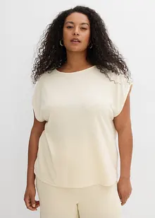 Oversize triko s pleteným vzhledem, bonprix