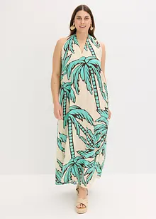 Šaty v áčkové linii, s ramínkem kolem krku, bonprix