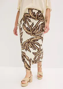 Žerzejová sukně z měkké viskózové směsi, bonprix