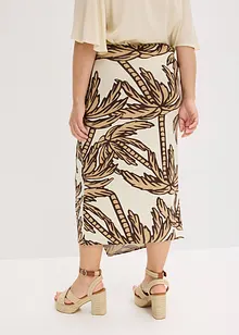 Žerzejová sukně z měkké viskózové směsi, bonprix