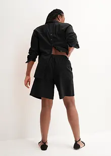 Bermudy ze směsi lnu a bavlny, bonprix