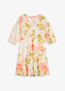Potištěné tunikové šaty ze splývavé viskózy, bonprix