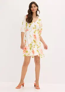 Potištěné tunikové šaty ze splývavé viskózy, bonprix