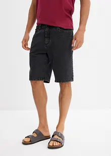 Džínové bermudy s elastickým pasem po stranách, Classic Fit, bonprix