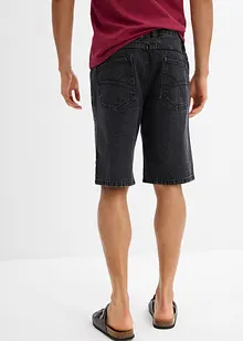 Džínové bermudy s elastickým pasem po stranách, Classic Fit, bonprix