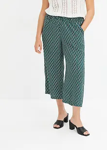 Kalhoty Culotte s potiskem, bonprix
