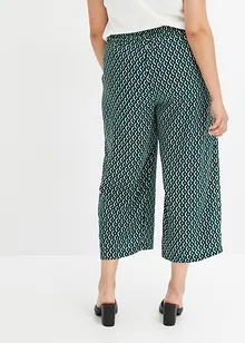 Kalhoty Culotte s potiskem, bonprix