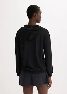 Průhledná sportovní bunda ze síťoviny, oversize, bonprix
