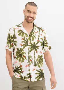 Košile s krátkým rukávem, z viskózy, Loose Fit, bonprix