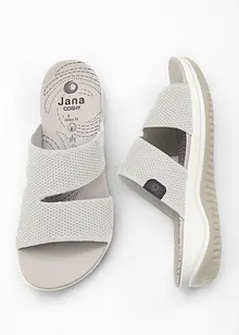 Pantofle značky Jana v pohodlné šířce, Jana