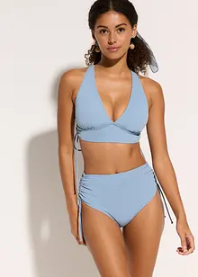 Bikiny s podprsenkovým topem s překříženými ramínky (2dílná souprava), bonprix