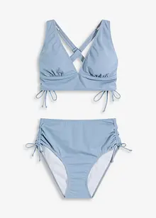 Bikiny s podprsenkovým topem s překříženými ramínky (2dílná souprava), bonprix