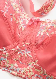 Odlehčující podprsenka bez kostic, s polstrovanými ramínky, bonprix