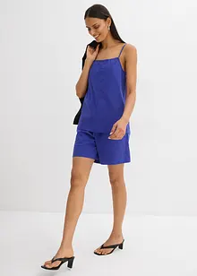 Rozšiřující se top s úzkými ramínky, bonprix