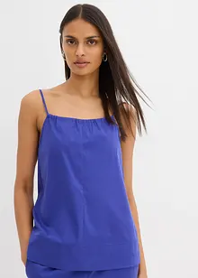 Rozšiřující se top s úzkými ramínky, bonprix