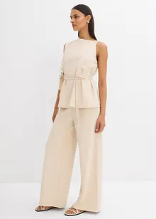 Kalhoty Marlene z piké, bonprix