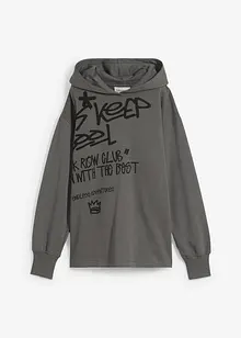 Oversize mikina s kapucí, bonprix