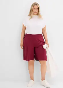 Žerzejové bermudy z viskózové směsi, bonprix