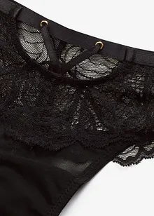 Kalhotky tanga s krajkou, bonprix