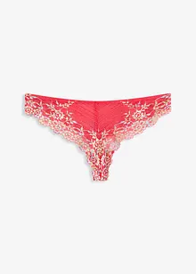 Tanga s barevnou krajkou, bonprix