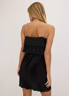 Žerzejové šaty s plisováním, bonprix