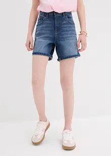 Džínové bermudy, Mid Waist, bonprix