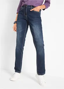 Straight džíny Mid Waist, se strečem, bonprix