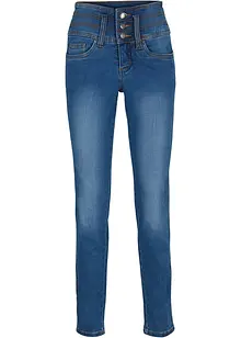 Slim džíny High Waist, stahovací, bonprix