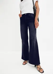 Strečové džíny Wide Leg, Mid Waist, bonprix