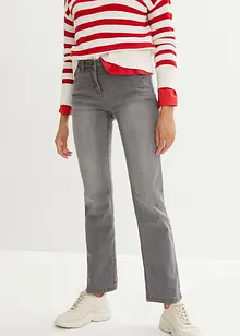 Strečové džíny Mid Waist, Straight, bonprix