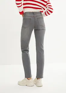 Strečové džíny Mid Waist, Straight, bonprix