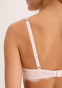 Vyztužená podprsenka z lesklého materiálu, bonprix