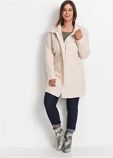 Krátký kabát z buklé, bonprix