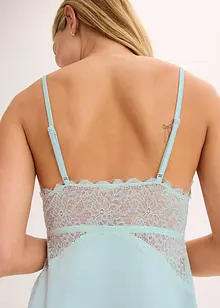 Negližé s lesklým materiálem, bonprix