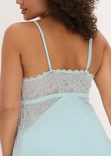 Negližé s lesklým materiálem, bonprix