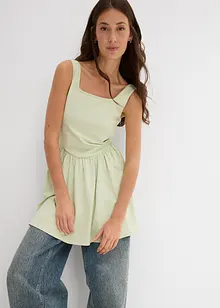 Dlouhý top z elastické bavlněné směsi, bonprix