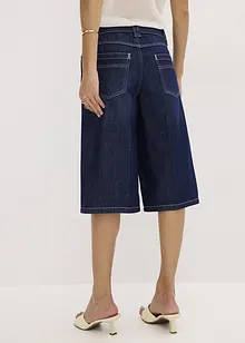 Džínové bermudy Mid Waist, Low Stretch, bonprix