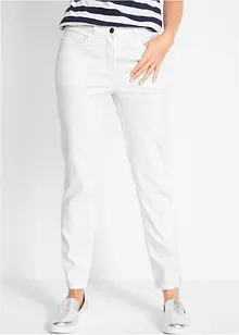 Strečové džíny s rovnými nohavicemi, Mid Waist, bonprix