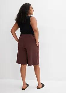 Bermudy ze splývavé viskózové směsi, bonprix