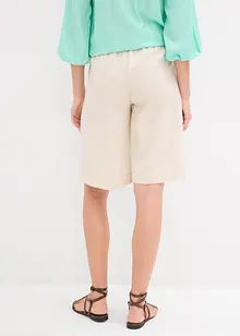 Bermudy ze splývavé viskózové směsi, bonprix