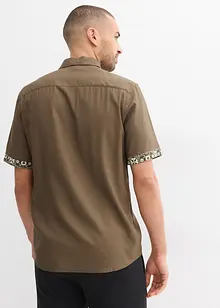 Košile s krátkým rukávem, Slim Fit, z viskózy, bonprix