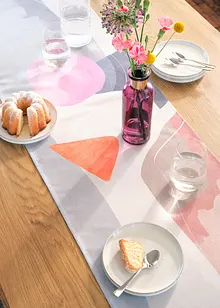 Běhoun na stůl s grafickým potiskem, vodoodpudivý, bonprix