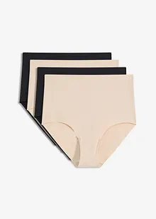 Vysoké bokové kalhotky z mikrovlákna (4 ks v balení), bonprix