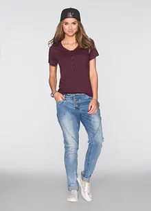 Tričko ze směsi bavlny s viskózou, bonprix