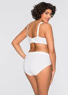 Tvarující kalhotky s jemnou výšivkou (2 ks v balení), bonprix