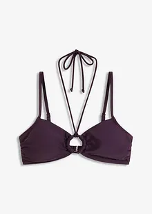 Bikinový top s ozdobným kroužkem, bonprix